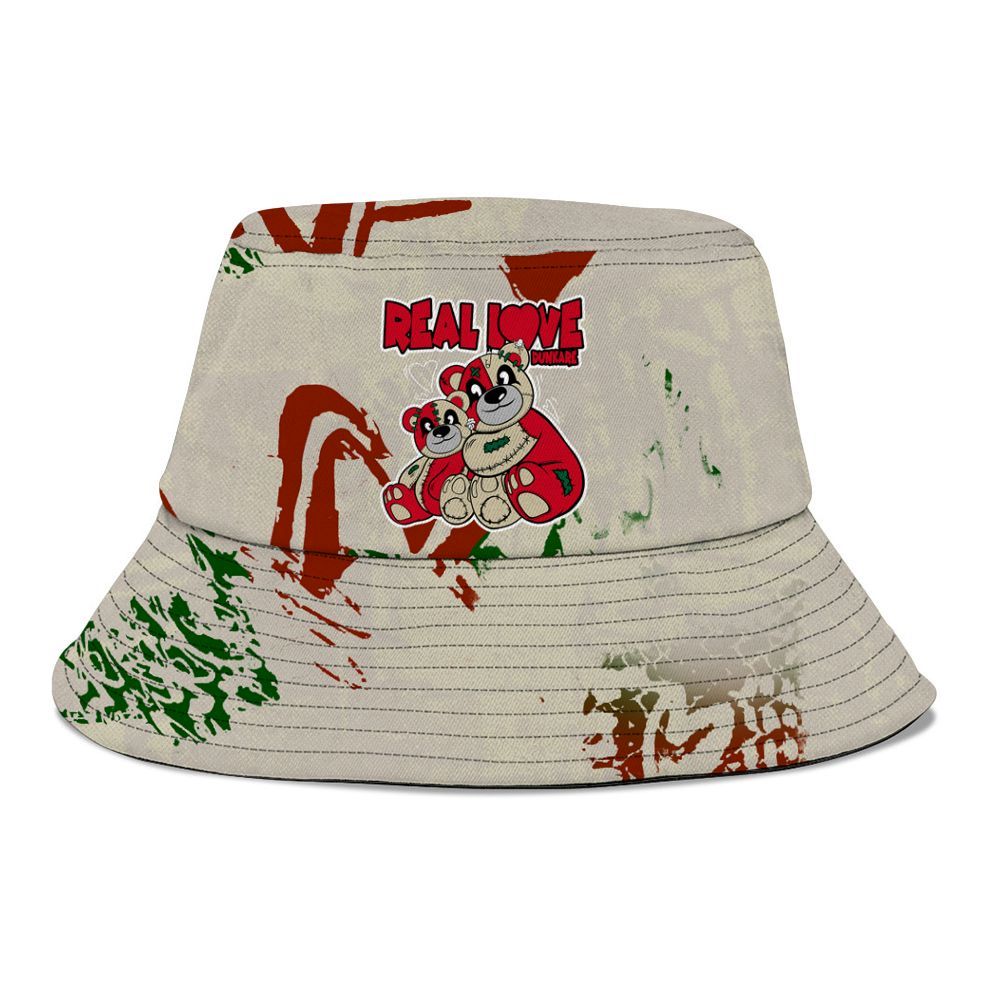 Bucket Hat To Match El Grito 5s - Sincere Fondness Bear Graphic