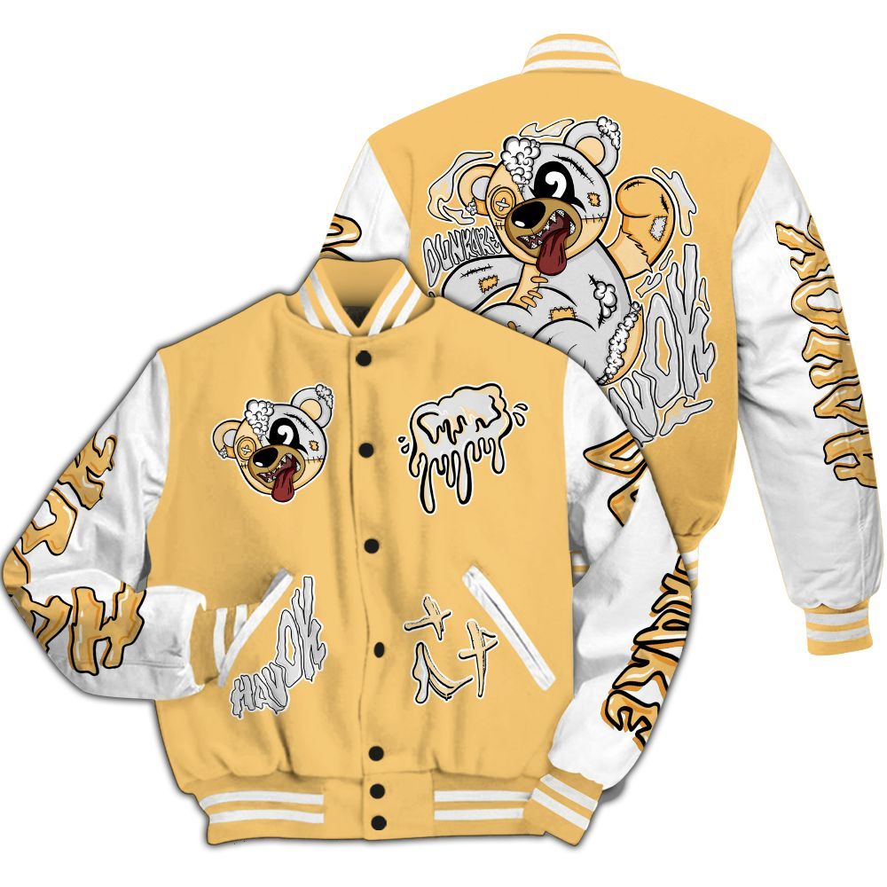 Varsity Jacket To Match Craft Paris 6s - Havok Bear All Over Print