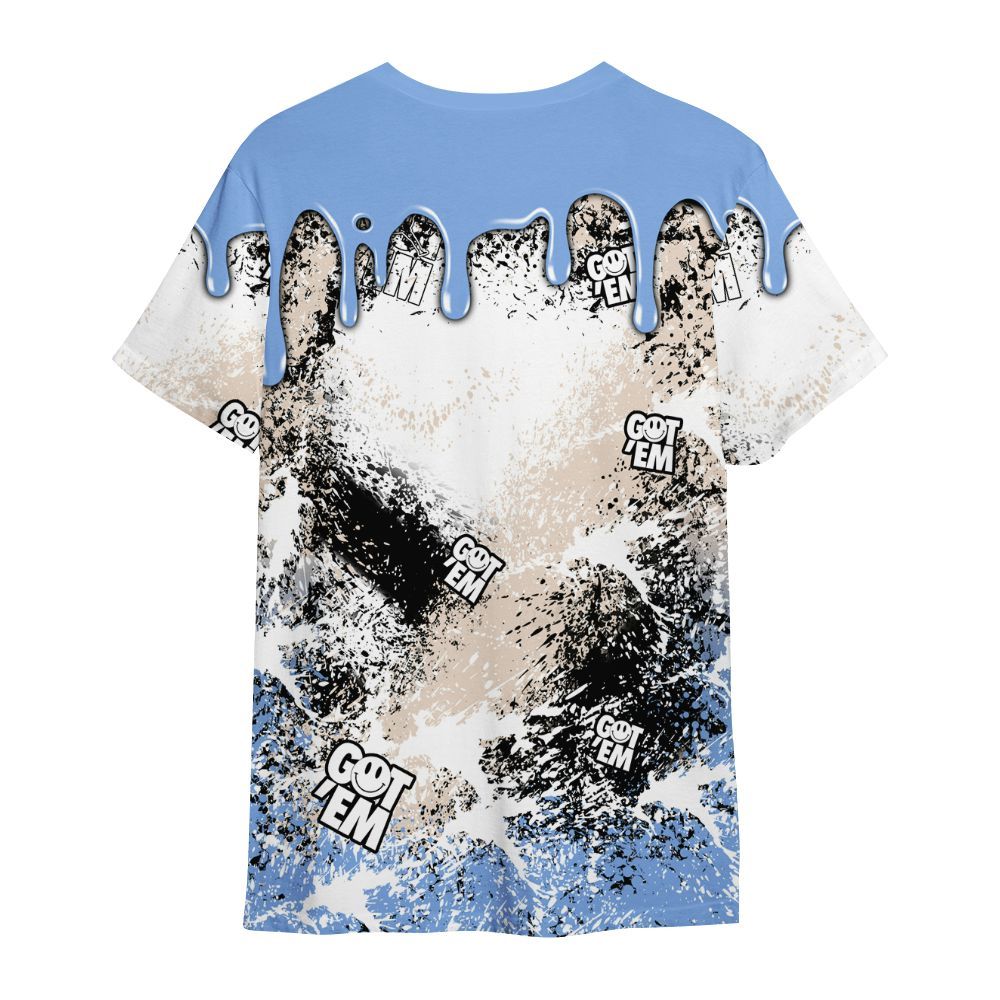 Shirt To Match Air Max 1 Royal Pulse - Dripping 23 Drip All Over Print