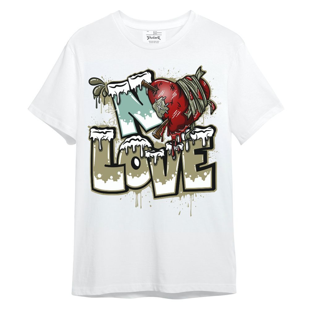 Shirt To Match Dunk Low Suede Olive Aura - Drip No Love Streetwear Unisex Shirt