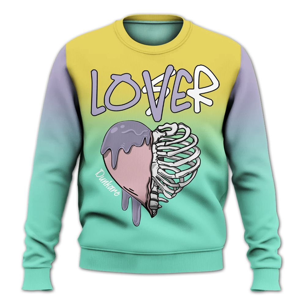 Sweatshirt To Match Dunk Low Easter 2026 - Loser Lover Dripping All Over Print