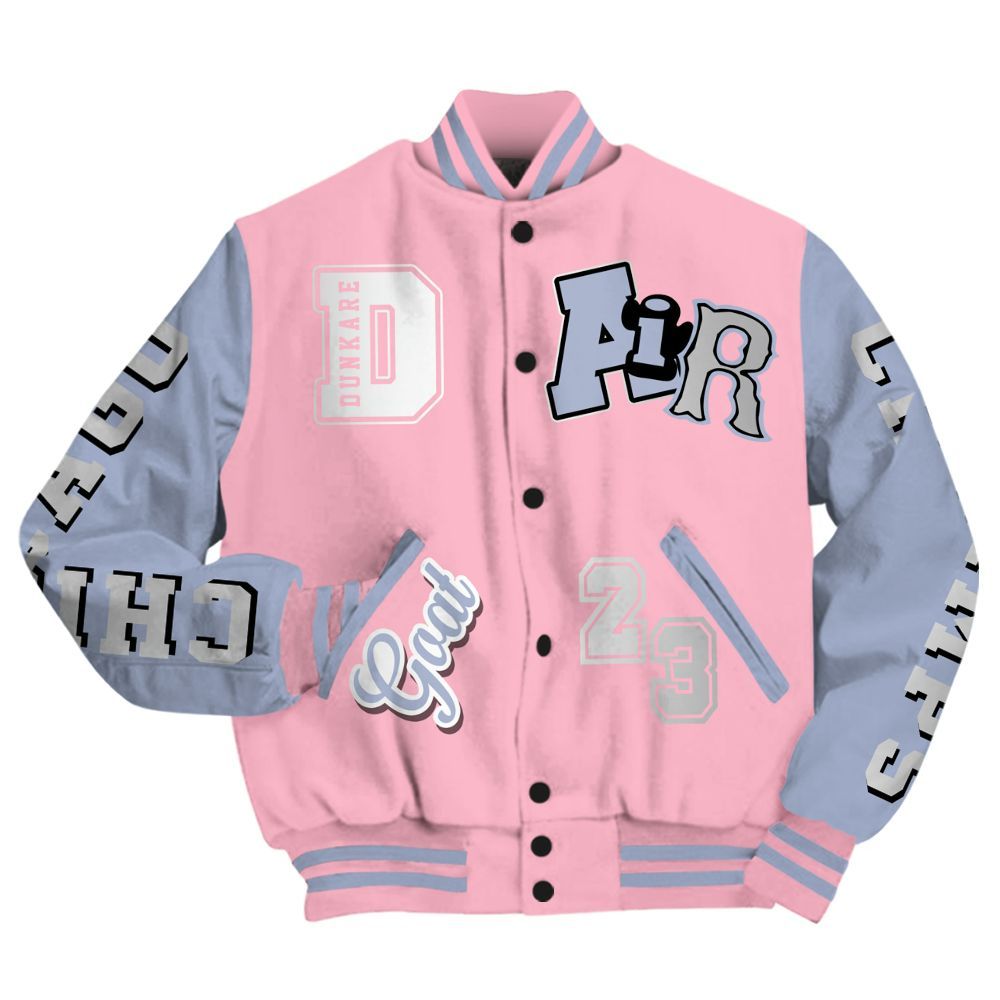 Varsity Jacket To Match Retro 35th Anniversary 5s - AIR Number 23 GOAT All Over Print