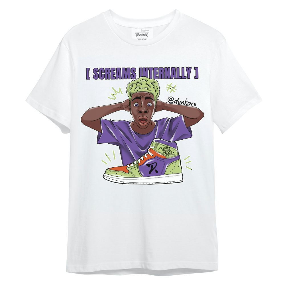 Shirt To Match Canyon Purple 4s - Scream Internally Unisex Shirt