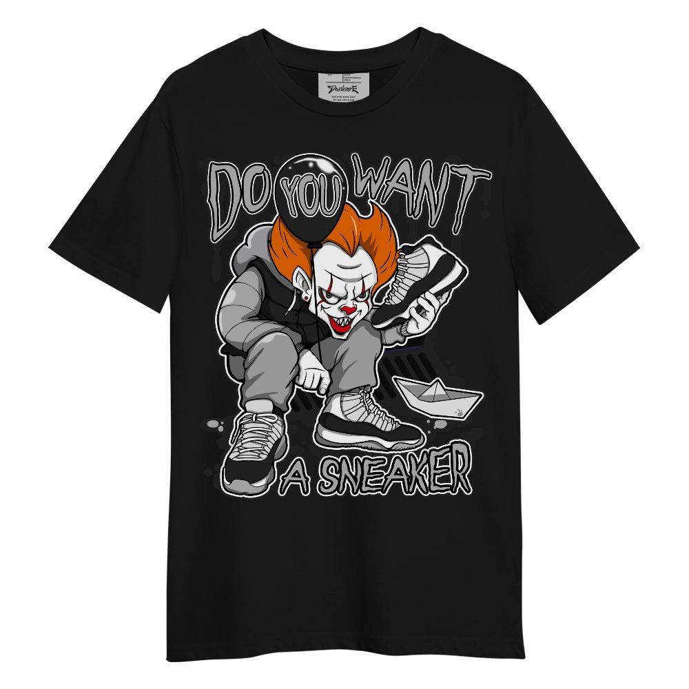 Shirt To Match NOCTA Black 2s - Clown Scary Sneakers Halloween Graphic Unisex Shirt