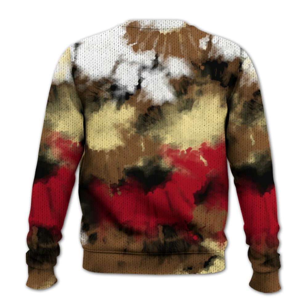 Knitted Sweater To Match Air Max 90 Escape - Tie Dye FK Around Find Out