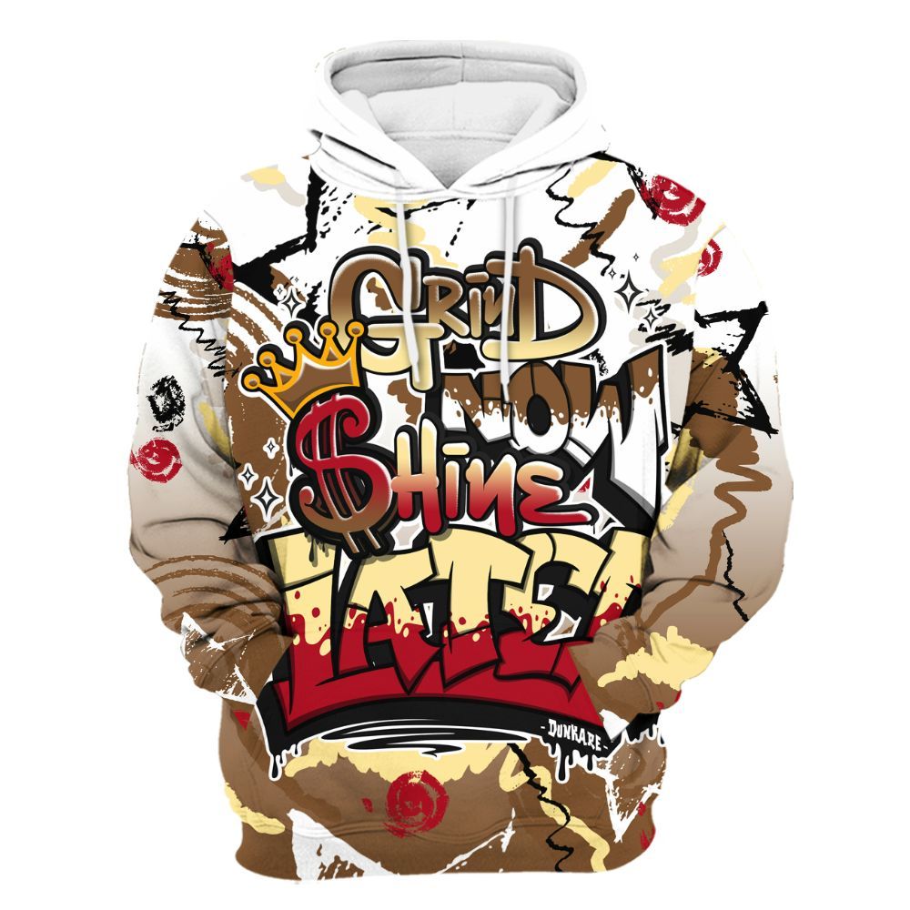 Hoodie To Match Air Max 90 Escape - Grind Shine Later Drip All Over Print