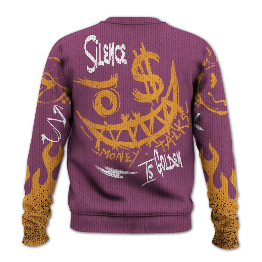 Knitted Sweater To Match High OG Brotherhood 1s - Mouth Burning Street Style