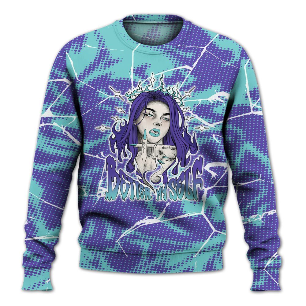 Sweatshirt To Match Low Hornets 1s - My-Self Crack Unique All Over Print