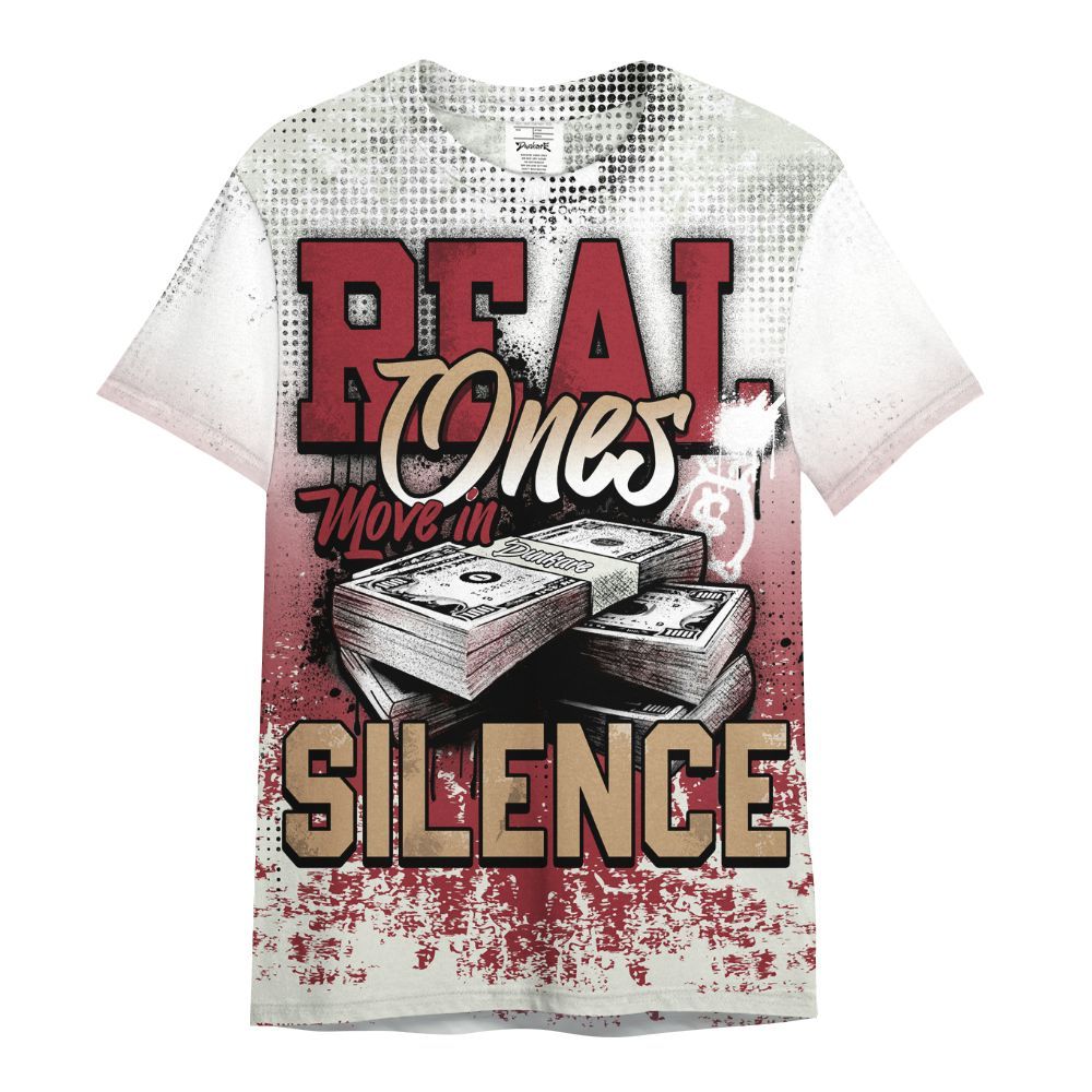 Shirt To Match Chicago 2025 40s Shirt, Move In Silence Money Street Retro All Over Print