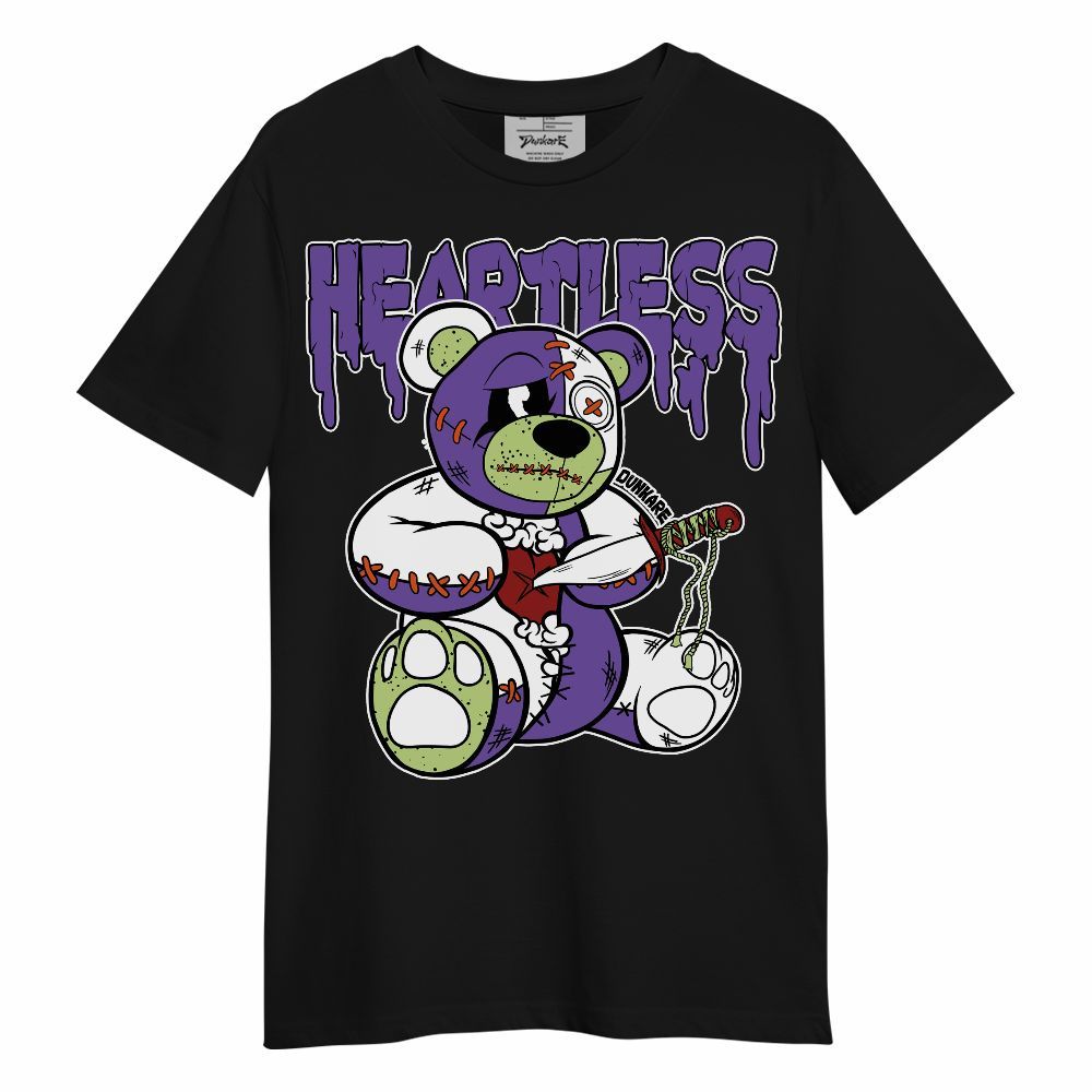 Shirt To Match Canyon Purple 4s - Heartless Bear Unisex Shirt