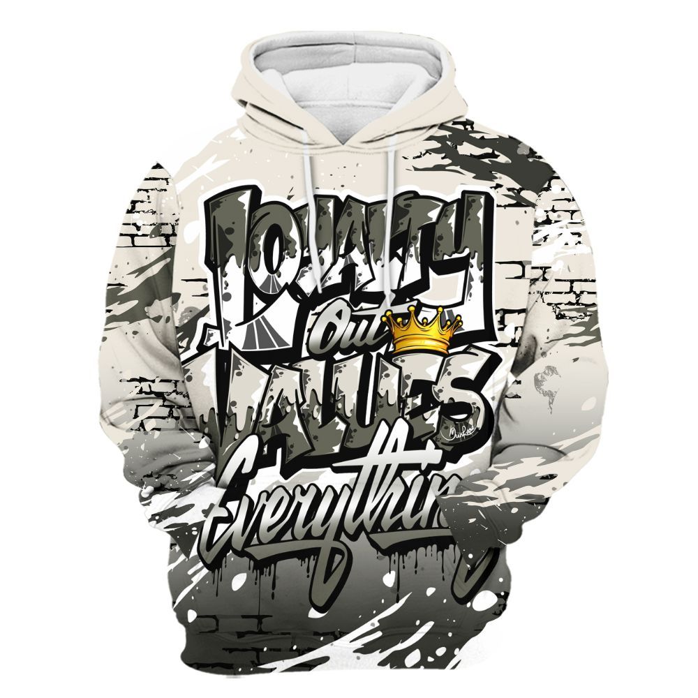 Hoodie To Match Air Max Plus Moonlight Swarovski - Values Of Loyalty Drip All Over Print