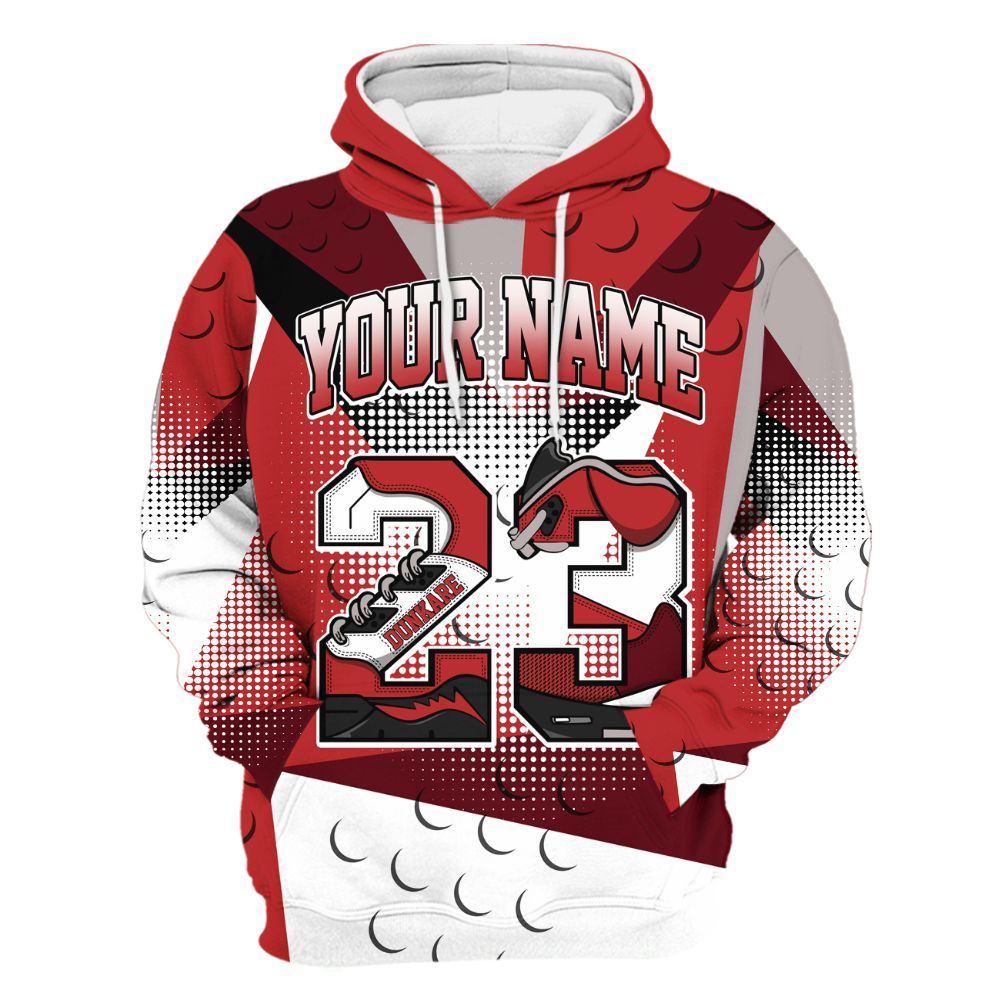 Hoodie To Match Kobe 9 Elite Christmas - Poly Custom Name Number 23 5s All Over Print