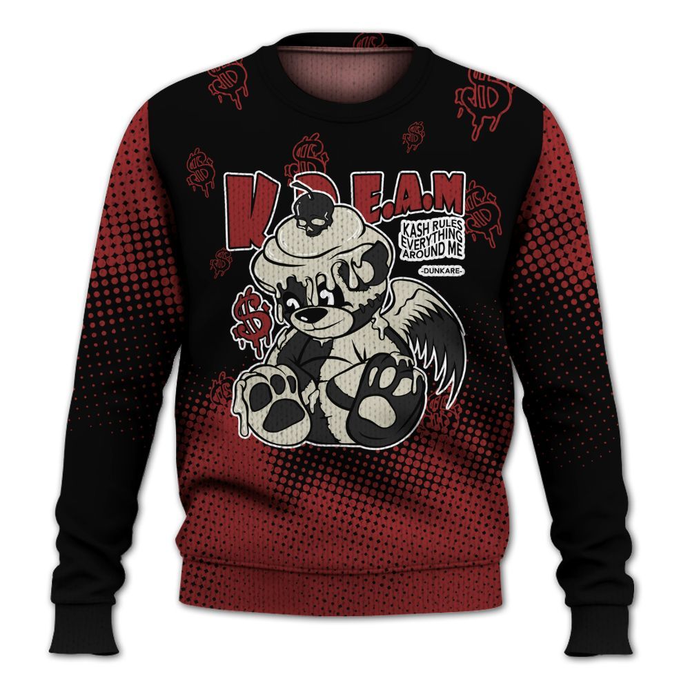 Knitted Sweater To Match High 85 Bred 1s - Loot Bear Unique Drip