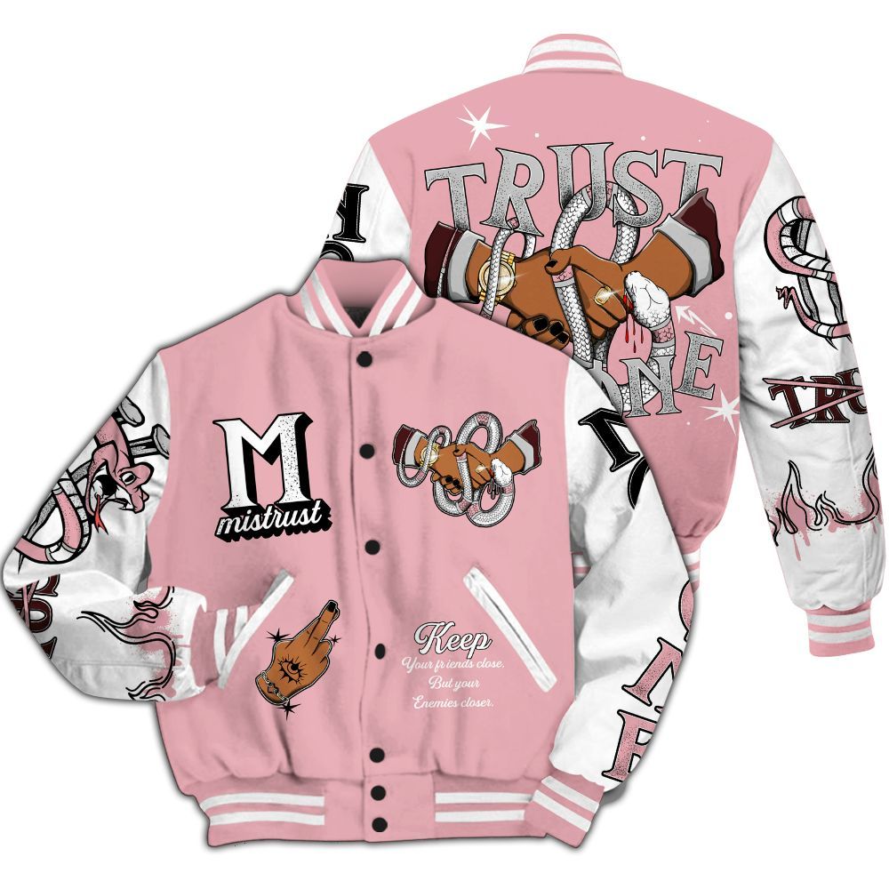 Varsity Jacket To Match Air Max 90 Neapolitan 2025 - Trust No One Snake-Bite Street Style All Over Print