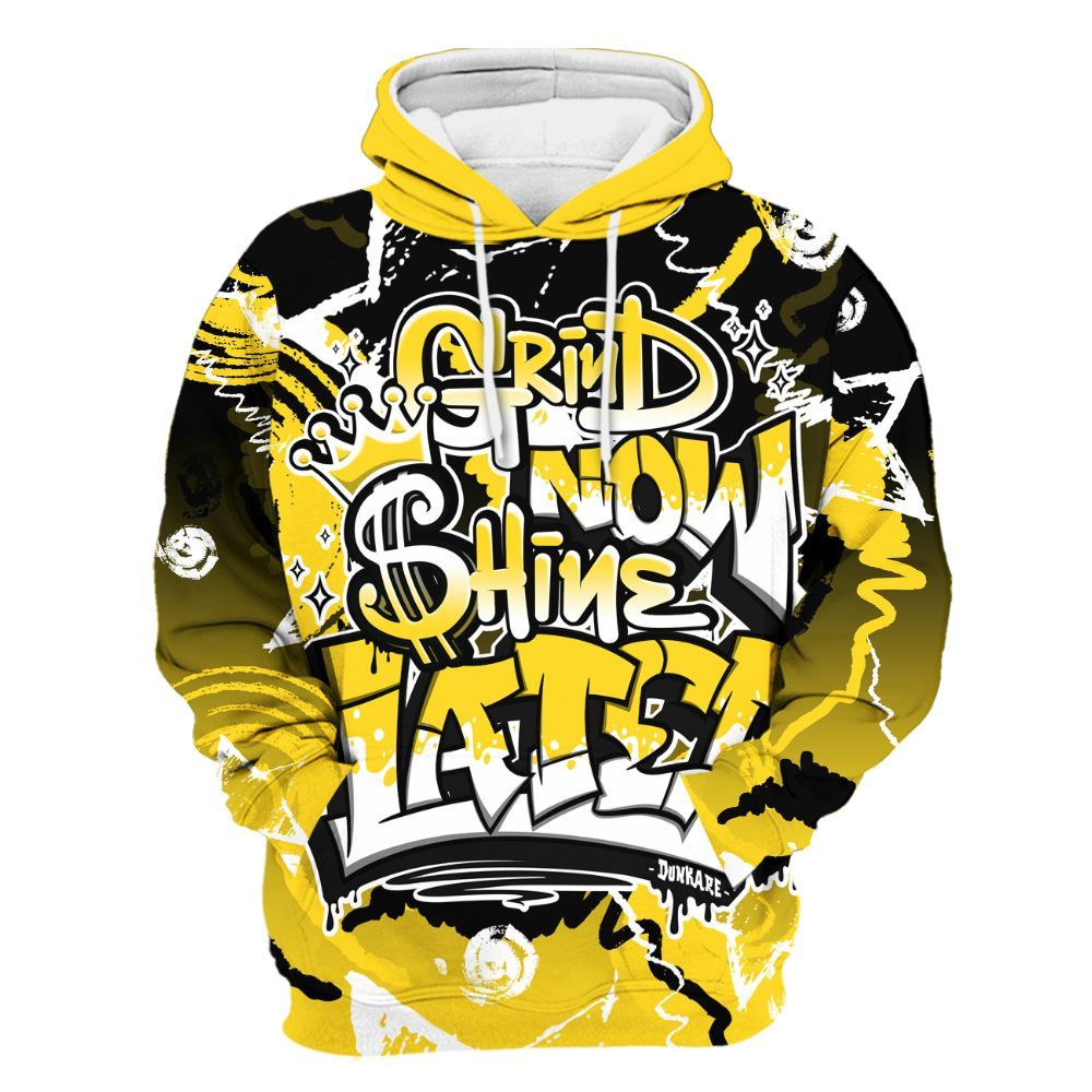 Hoodie To Match Retro Thunder 4s - Grind Shine Later Drip All Over Print