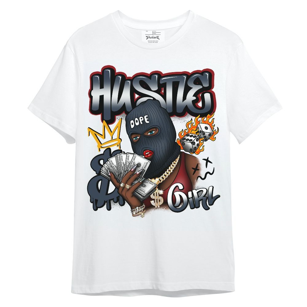 Shirt To Match Retro Olympic 6s - Money Hustles Girl Streetwear Unisex Shirt