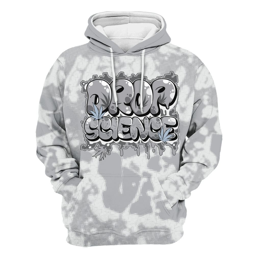 Hoodie To Match Low OG Wolf Grey 1s - Drop Science Street All Over Print