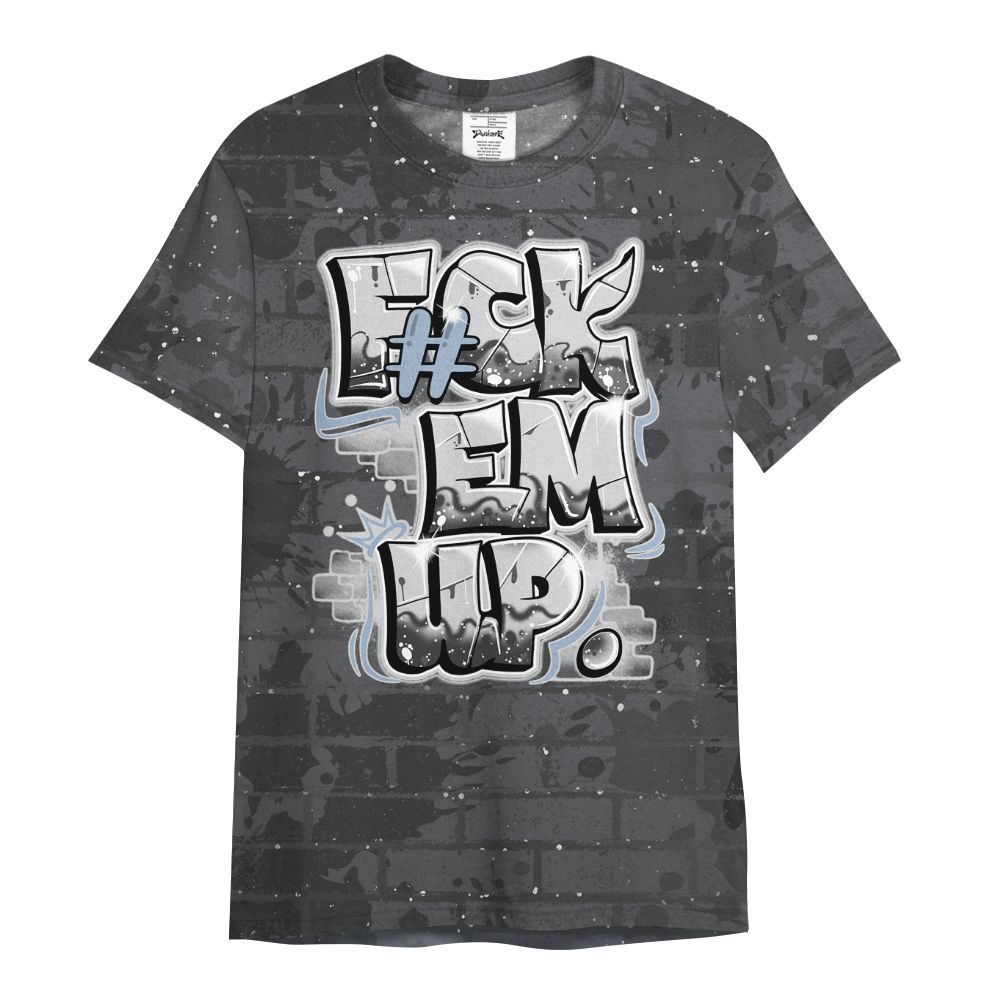 Shirt To Match Reverse Oreo 6s - F#ck Em Graphic Brick Art All Over Print