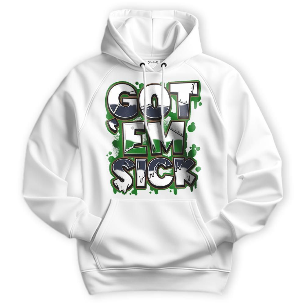 Sweatshirt To Match Midnight Navy 13s Hoodie - Gotten 'Em Sick Graphic Hoodie Unisex