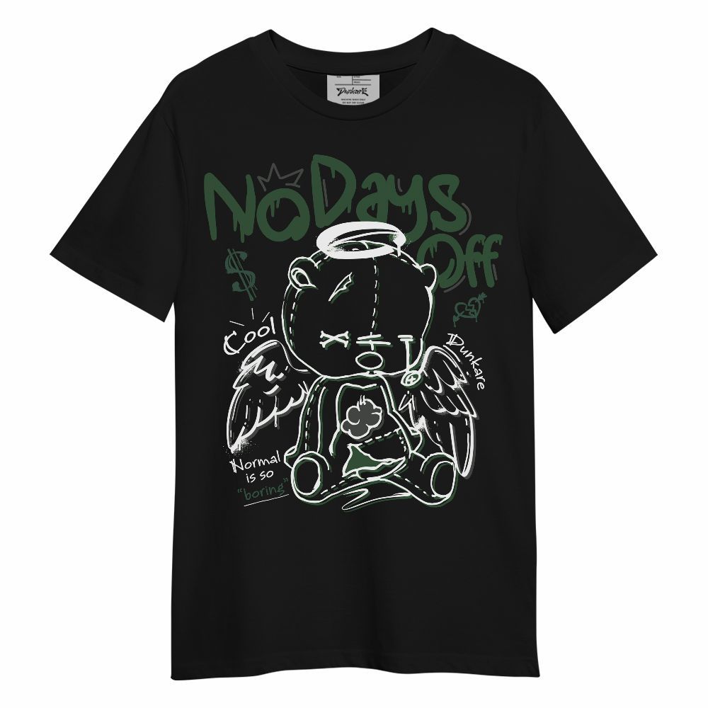 Shirt To Match Dunk Low Skateboards Black - No Days Off Unisex Shirt