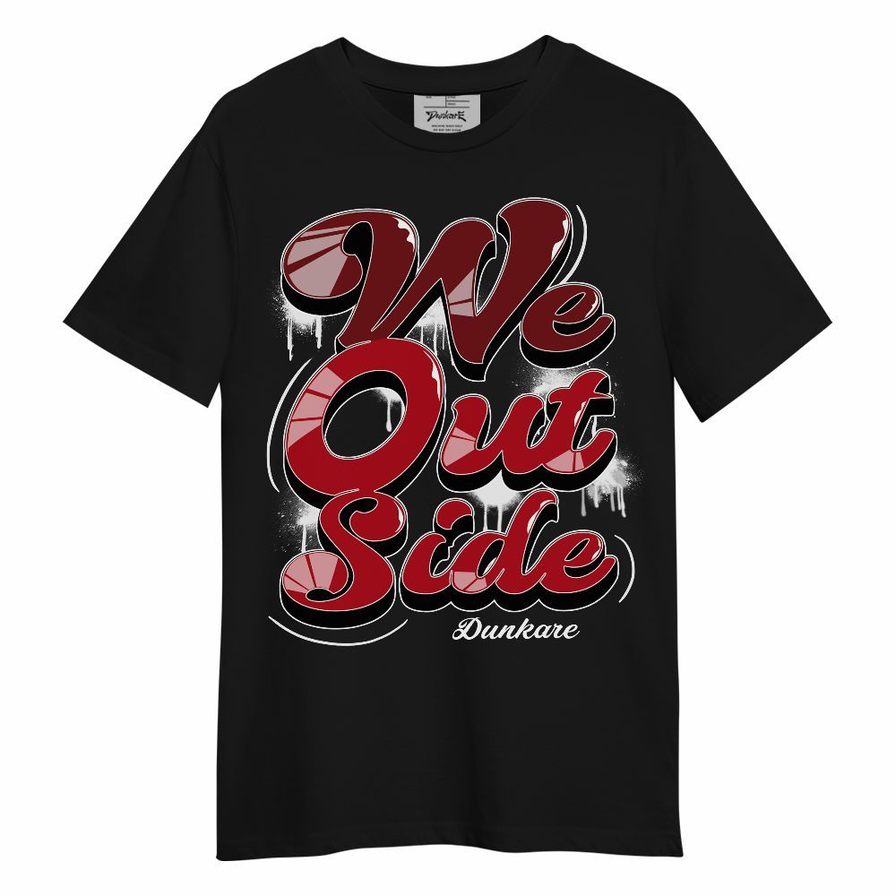 Shirt To Match Bred Velvet 11s - We Outside Unisex Shirt