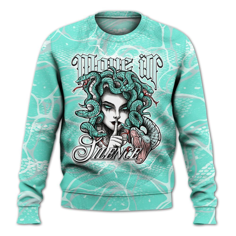 Sweatshirt To Match Retro Low Igloo 11s - Girl Move In Silence All Over Print