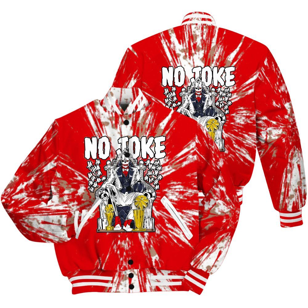 Varsity Jacket To Match Low OG Howard Bison 1s Shirt - Ain't Joke Skeleton Luxury All Over Print