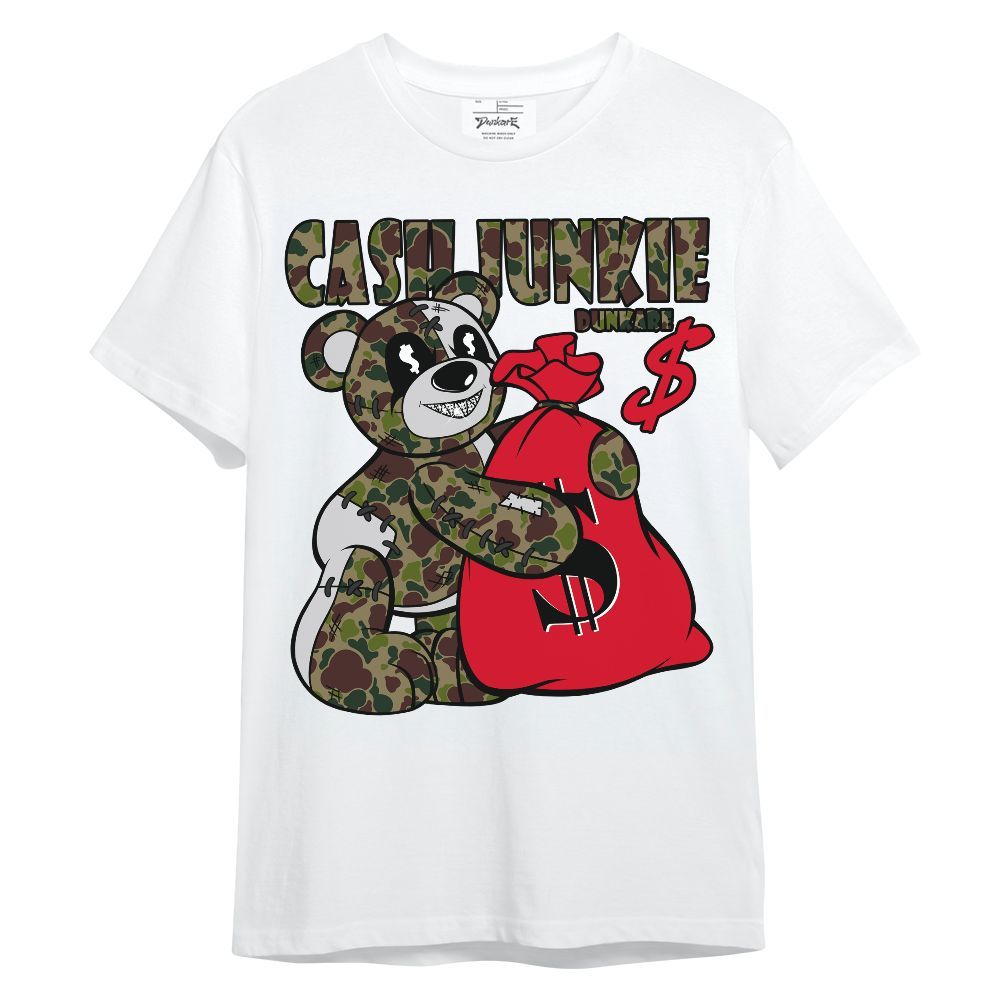 Shirt To Match Air Max 90 Duck Camo Red - Cashs Junkie Bear Unisex Shirt