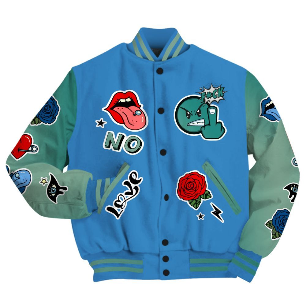 Varsity Jacket To Match Low Carolina 17s - FK Around Find Out All Over Print