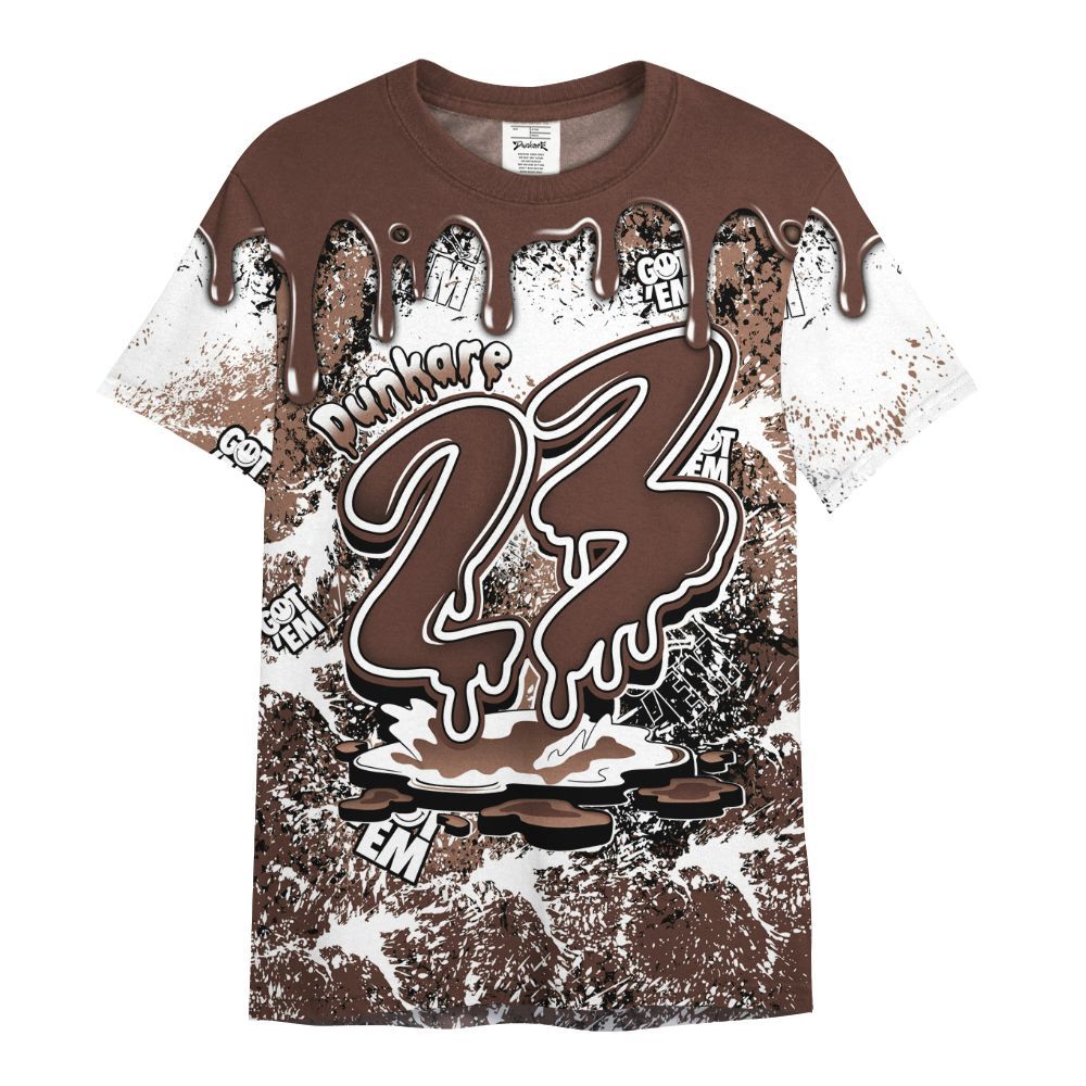 Shirt To Match KD 4 Christmas - Dripping 23 Drip All Over Print