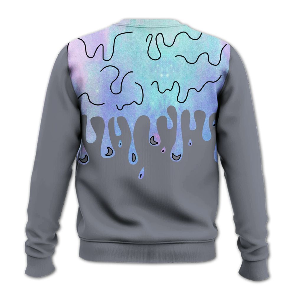 Sweatshirt To Match Zen Master 4s - Snake Trust No One Drip All Over Print