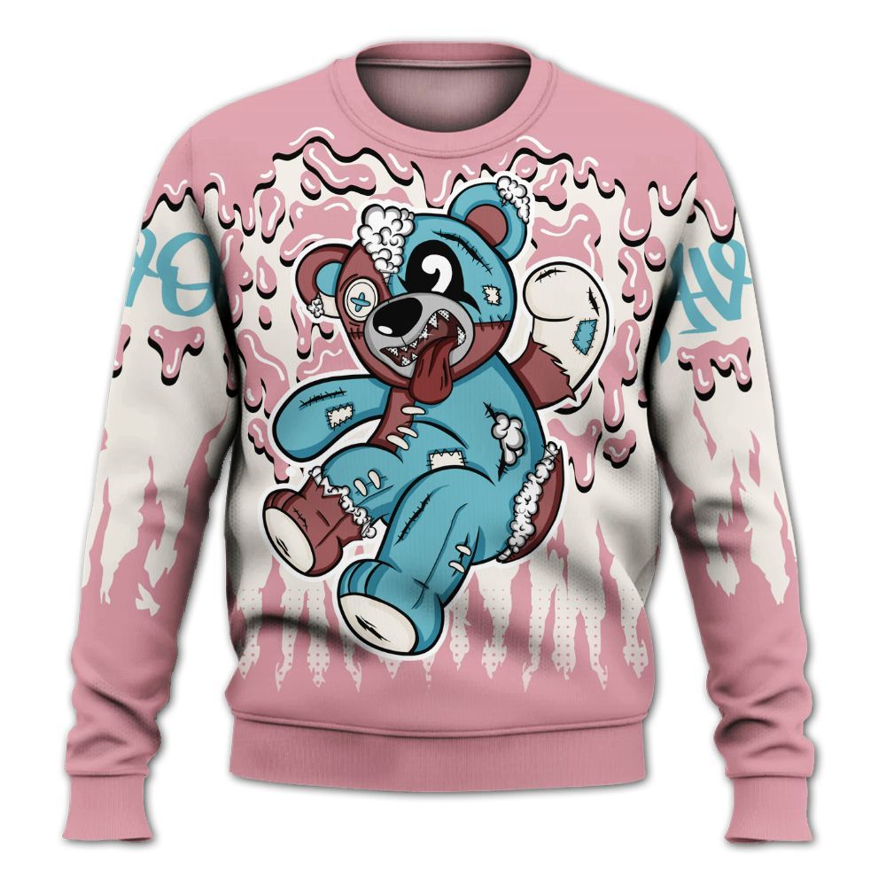 Sweatshirt To Match Doernbecher 6s - Havok Bear Dripping All Over Print