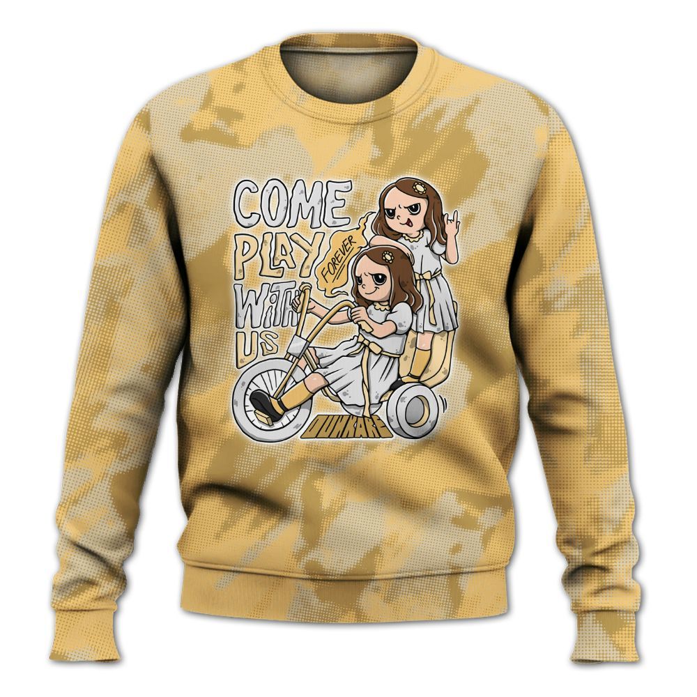 Sweatshirt To Match Craft Paris 6s - Come Hangout Halloween Abstract Halftone All Over Print