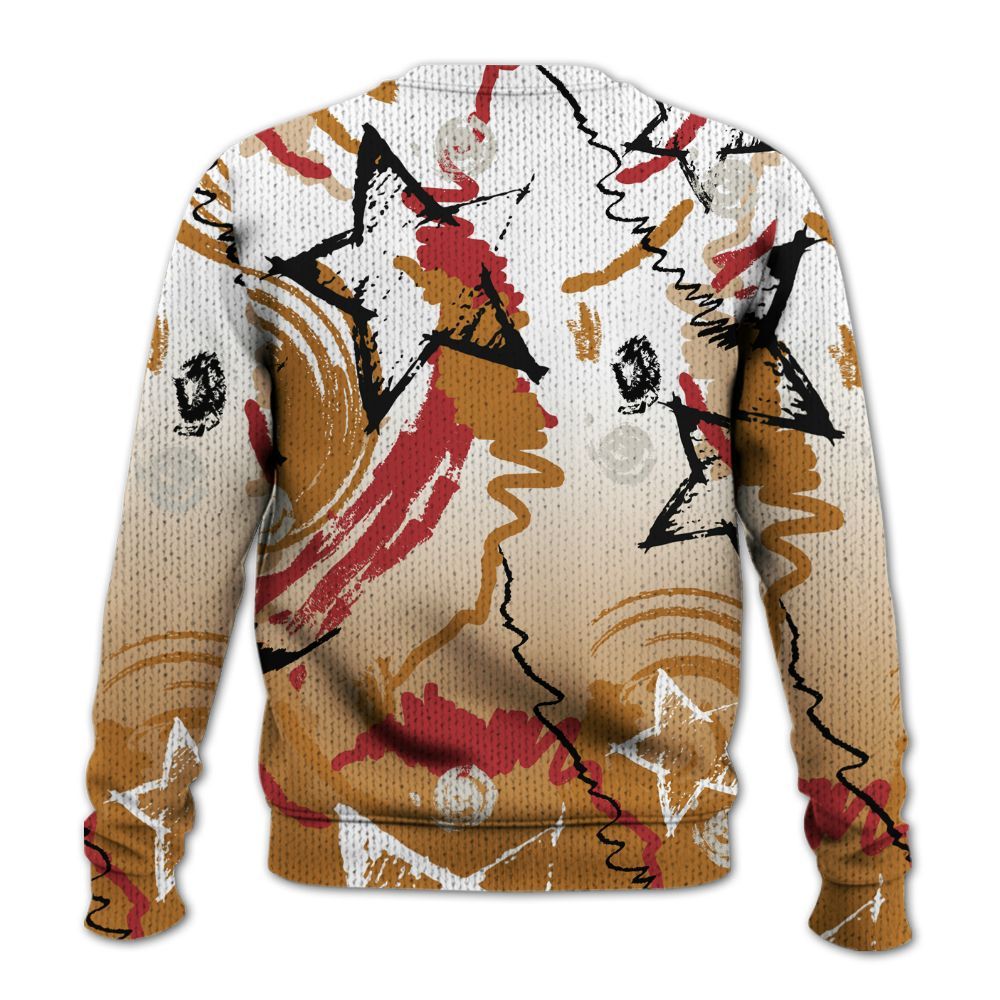 Knitted Sweater To Match Air Max Plus Sunset Swarovski - Grind Shine Later Drip