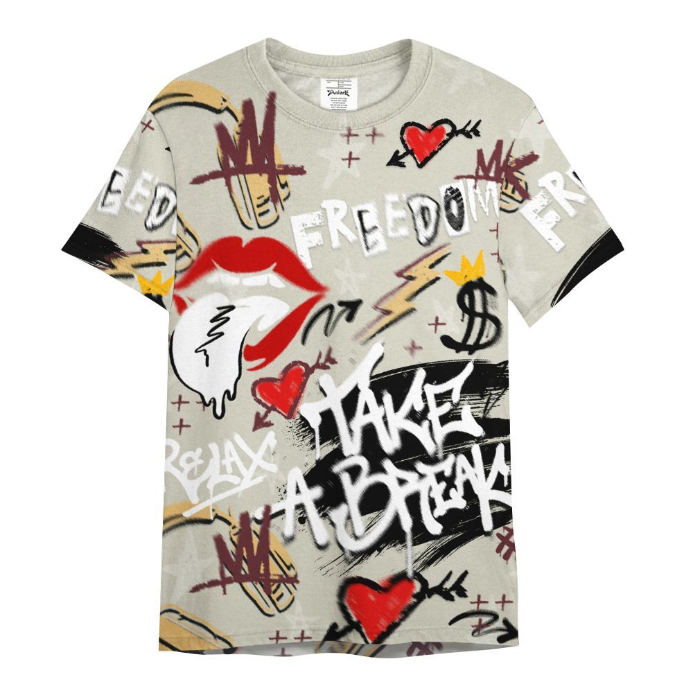 Shirt To Match Legacy 312 Year Of The Snake - Take Break Freedom Graffiti Streetwear All Over Print