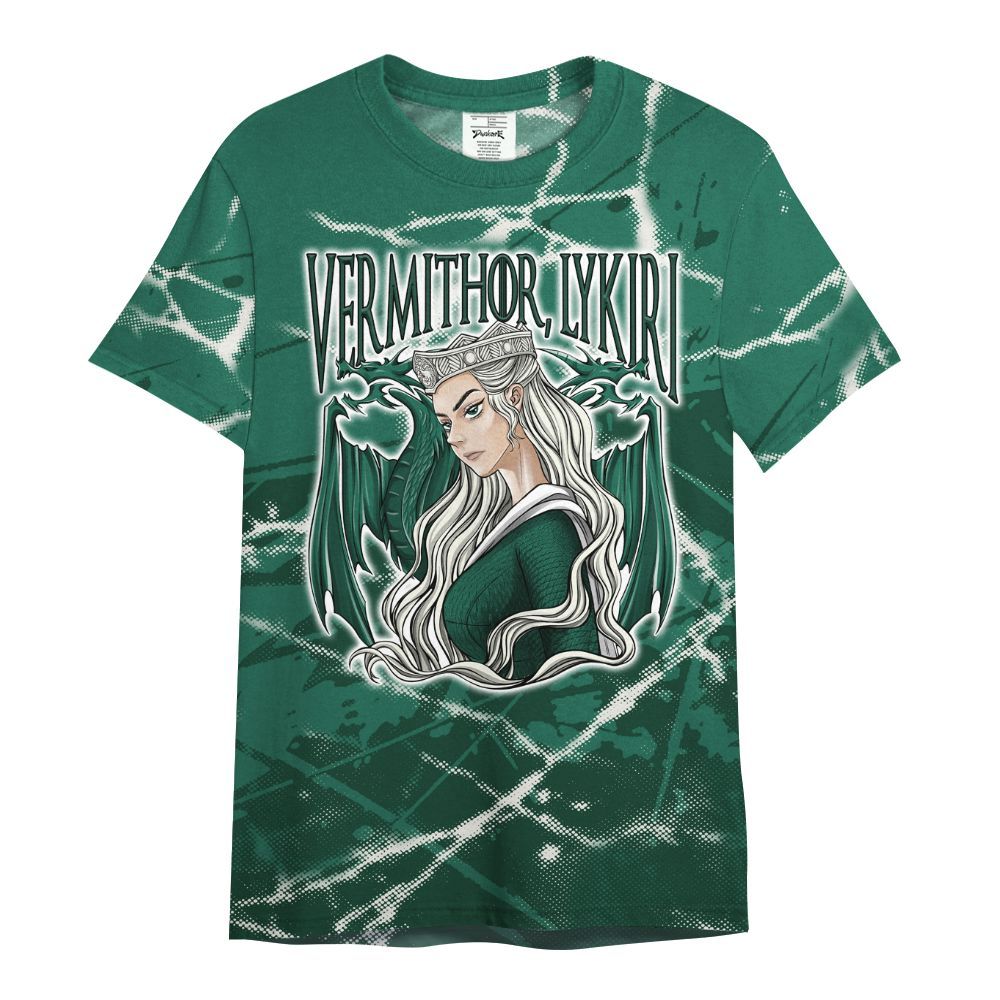 Shirt To Match Oxidized Green 4s - Dragon's Mom! Profound All Over Print
