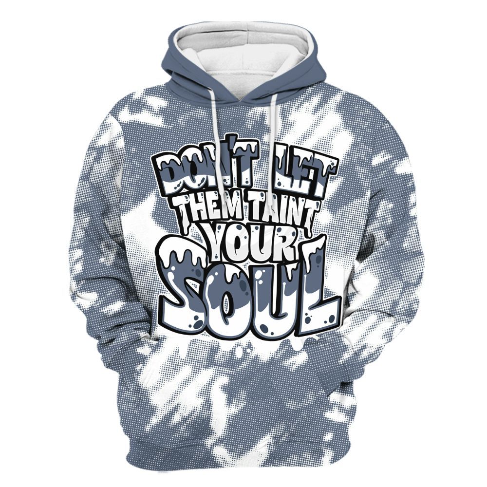 Hoodie To Match Low Diffused Blue 11s - Never Taint Your Soul Shirt Unisex Oufit All Over Print