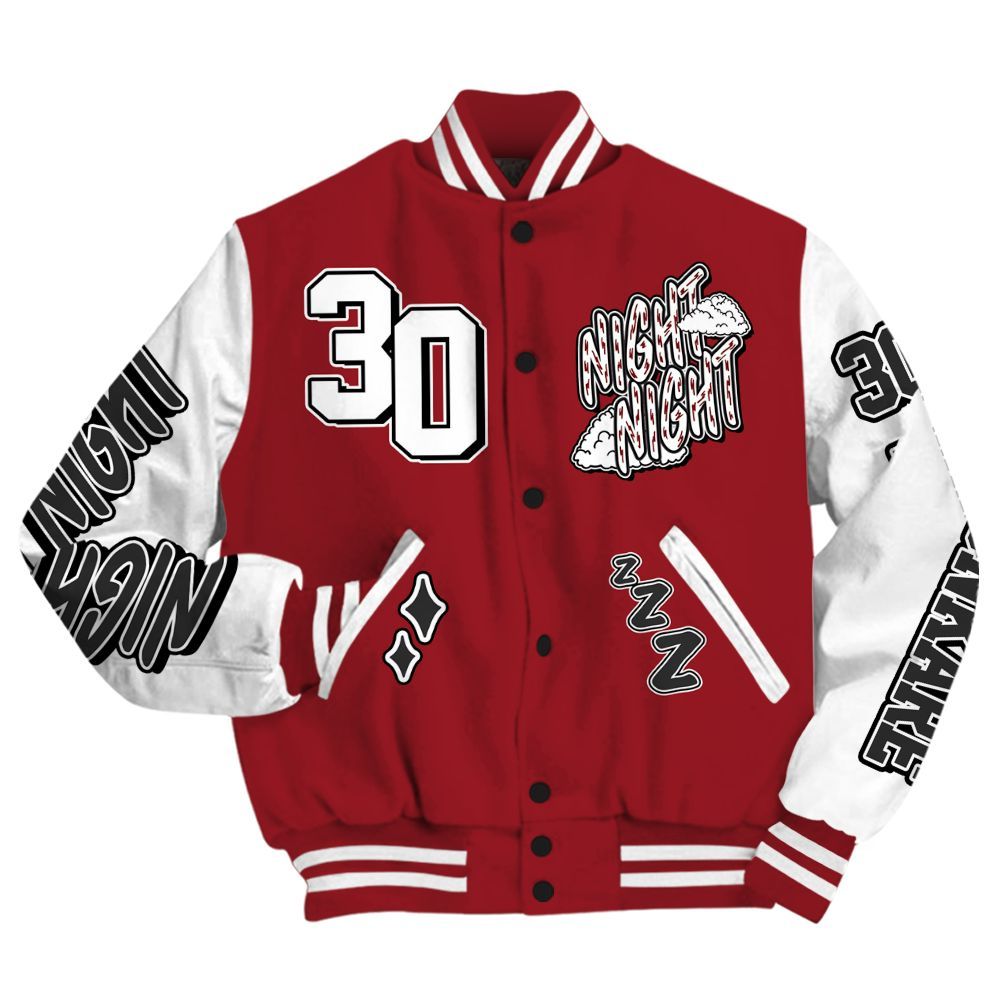Varsity Jacket To Match High Black Toe Reimagined 1s - Seeya Skeleton All Over Print