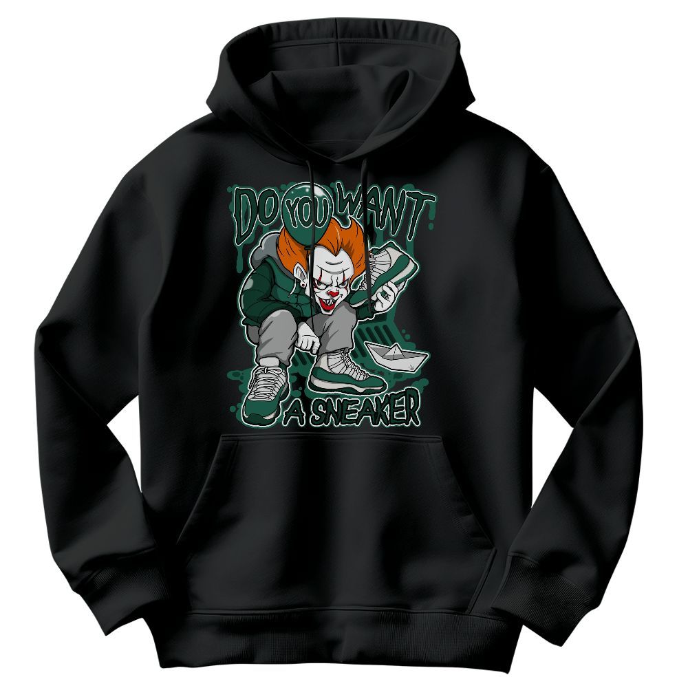 Sweatshirt To Match Oxidized Green 4s - Clown Scary Sneakers Halloween Graphic Graphic
