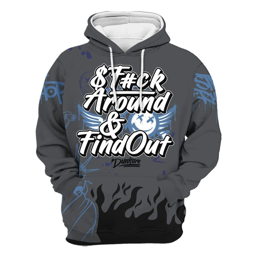 Hoodie To Match Air Max 95 Stash - Graphic Fck Around Find Out All Over Print