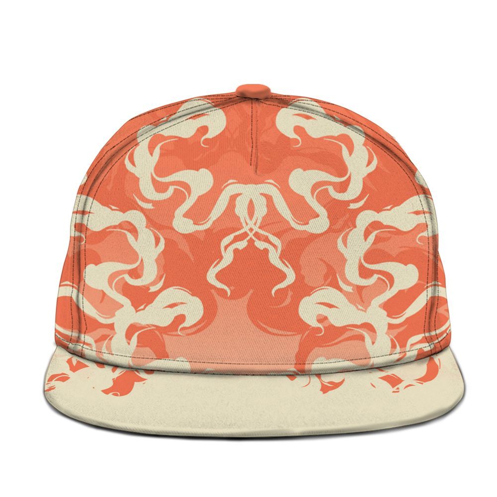 Snapback To Match DJ Khaled Crimson Bliss 5s - Color Smoke Graphic