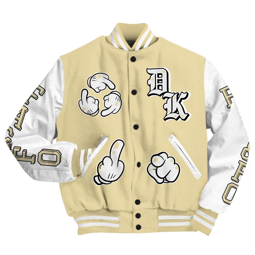 Varsity Jacket To Match Women Phantom 12s - F Around Find Out Graphic All Over Print