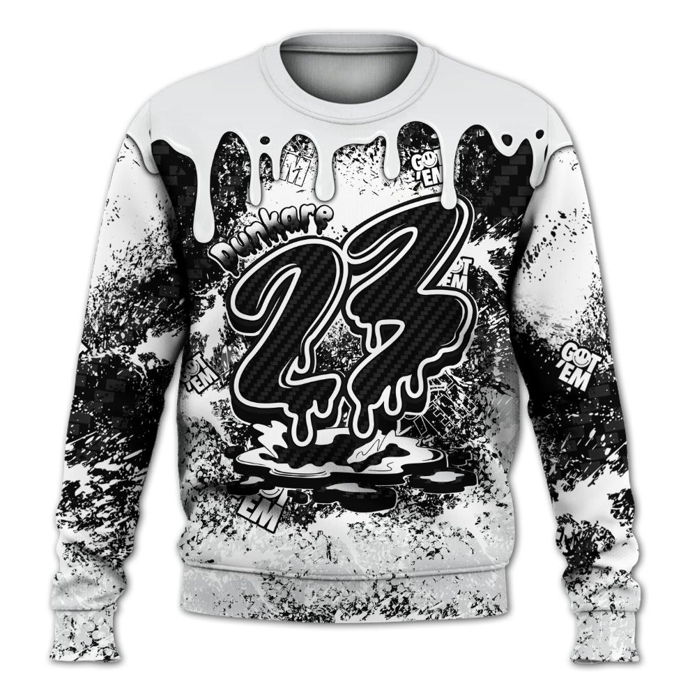 Sweatshirt To Match Kobe 9 Elite Protro Halo - Dripping 23 Drip All Over Print