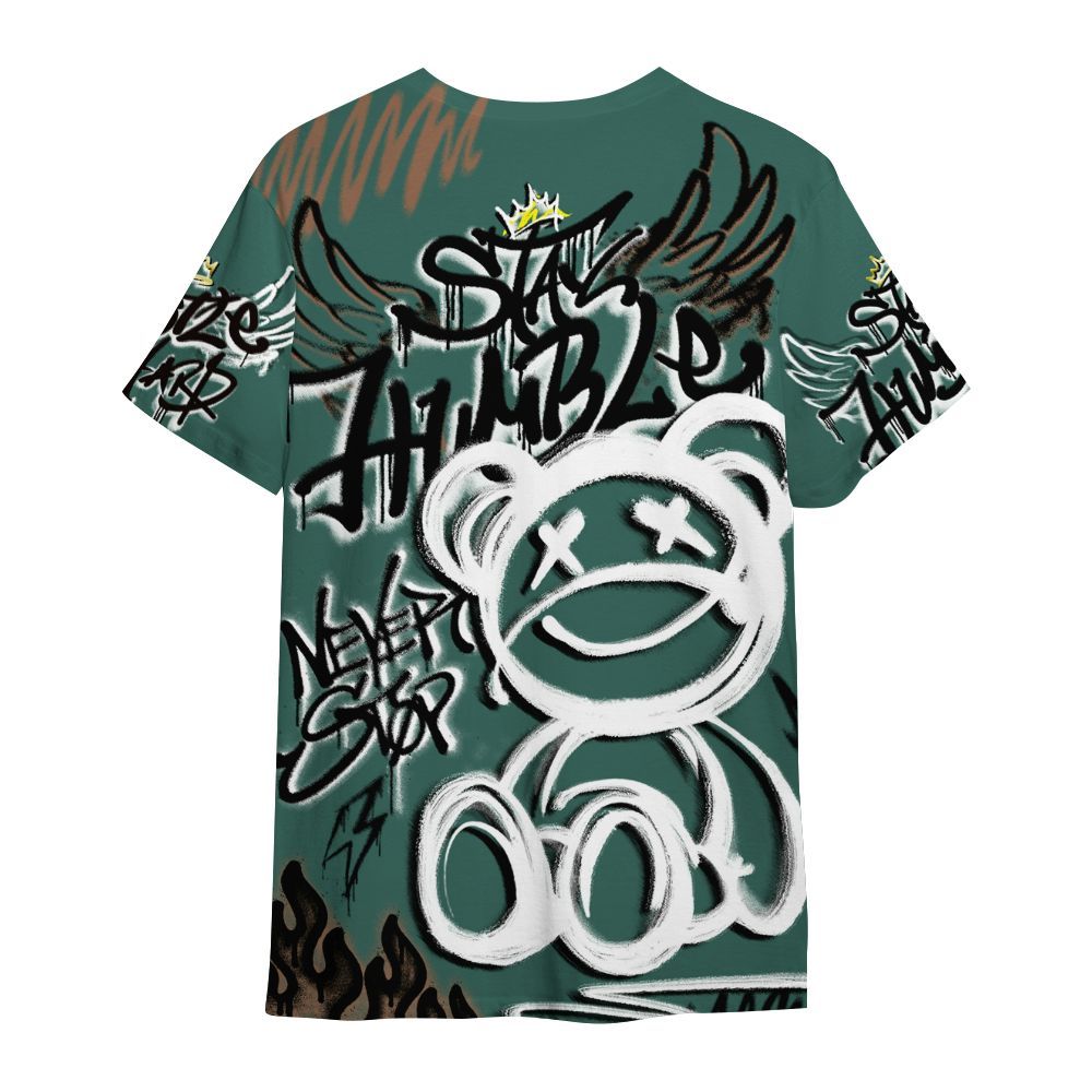 Shirt To Match Low OG Oxidized Green 1s - Humble Drip Streetwear Graffity All Over Print