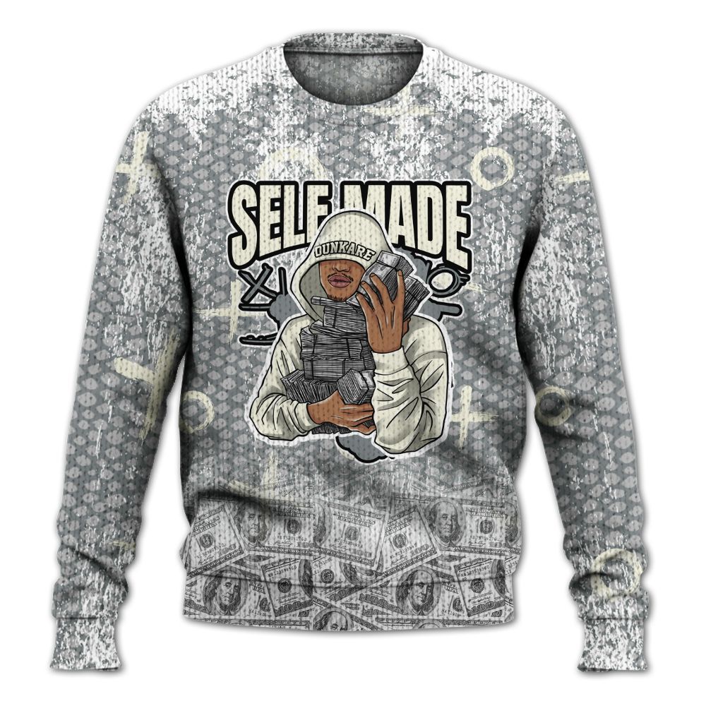 Knitted Sweater To Match Low CNY Year Of The Snake 11s - Selfmade Unique Drip