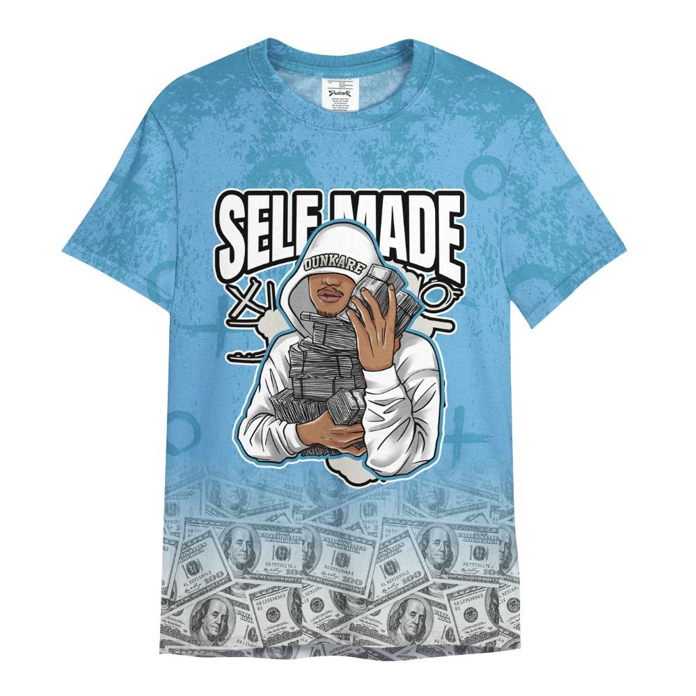Shirt To Match SB Dunk Low University Blue - Selfmade Unique Grunge All Over Print