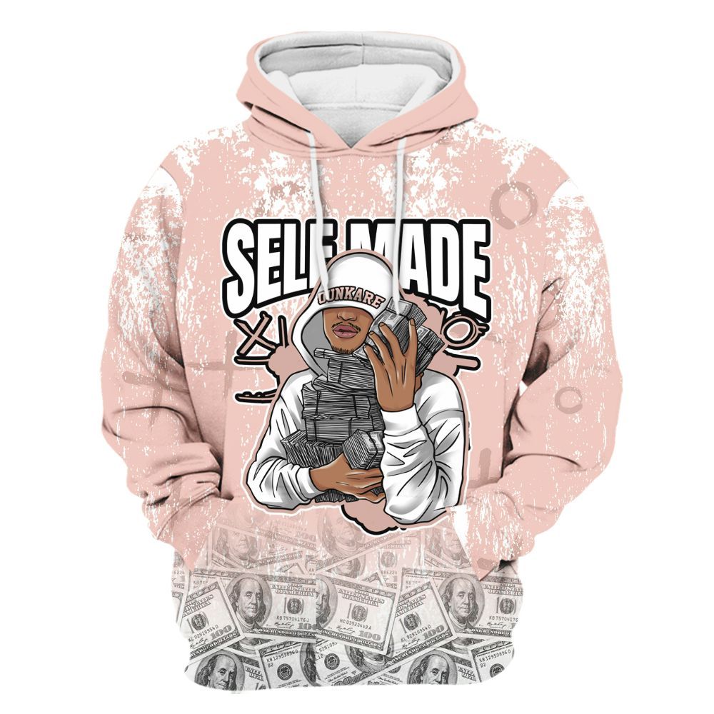 Hoodie To Match Low Legend Pink 11s - Selfmade Unique Grunge All Over Print