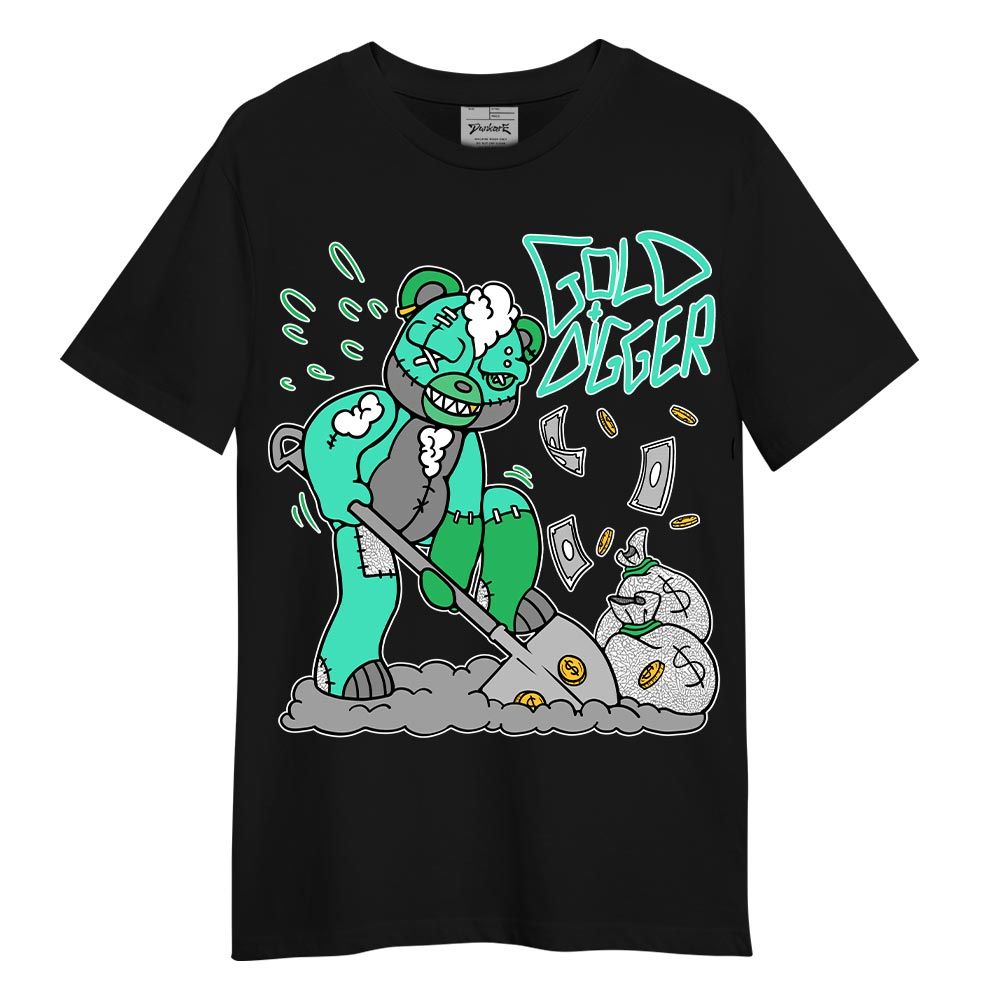 Shirt To Match Black Green Glow 3s T-- Goal Digger Hugz T-Shirt Unisex