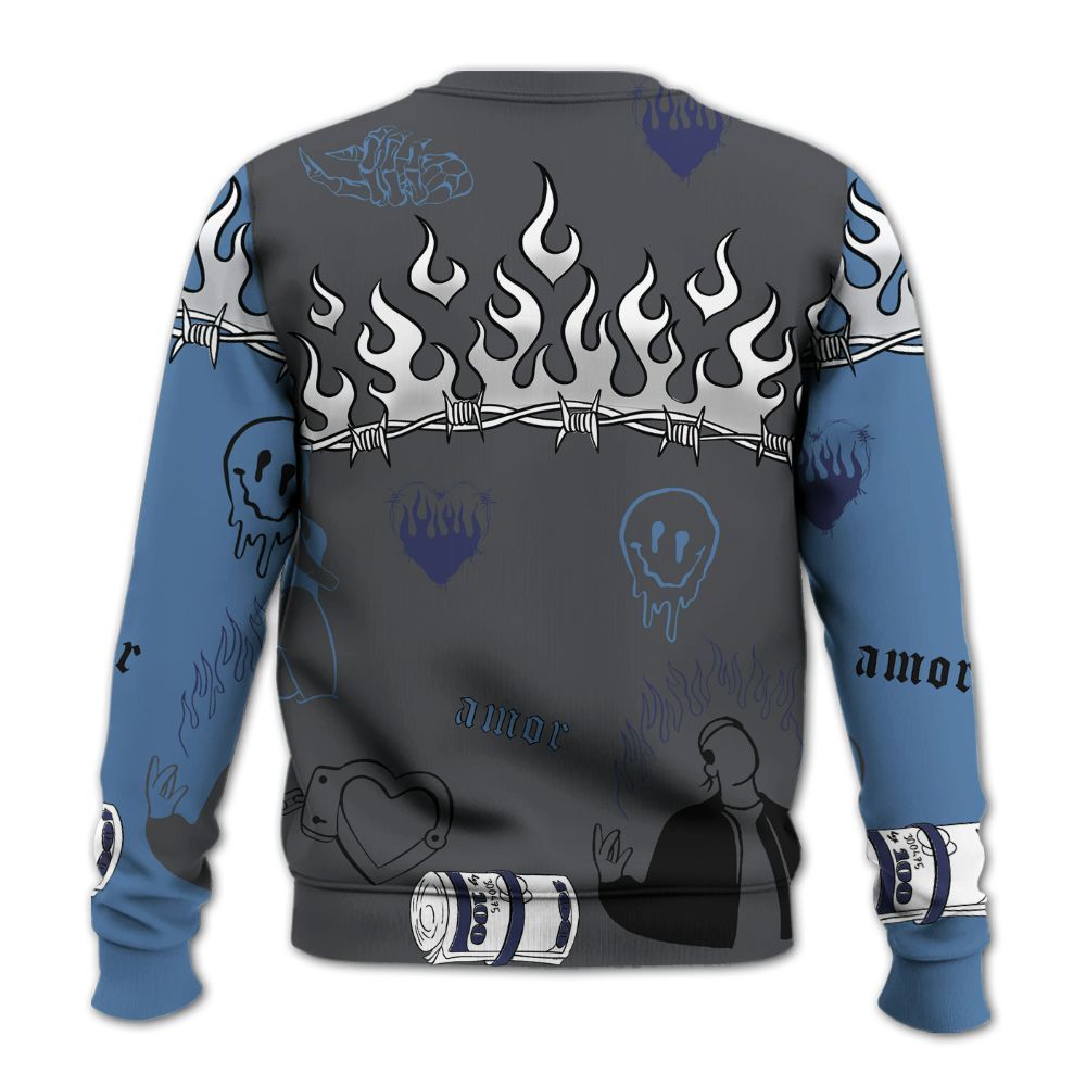 Sweatshirt To Match Air Max 95 Stash - Snake Trust No One All Over Print