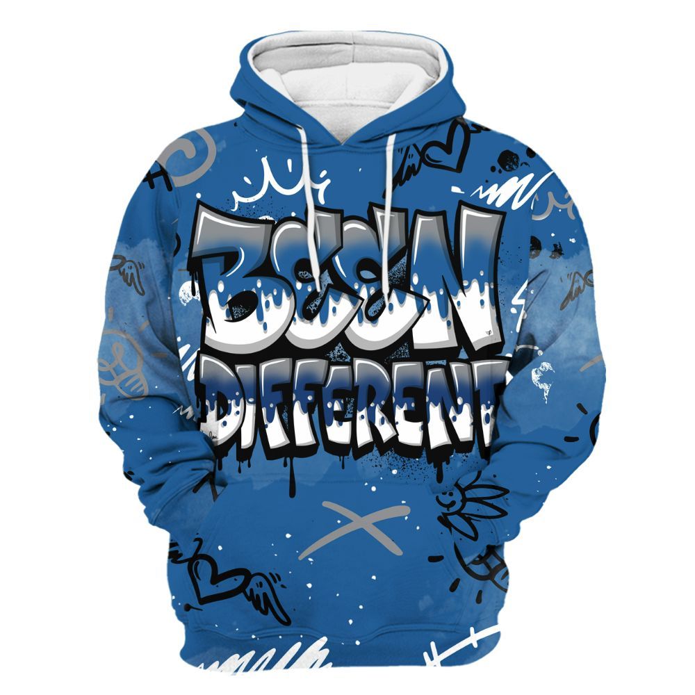 Hoodie To Match French Blue 13s - Drip Been Di2ferent All Over Print